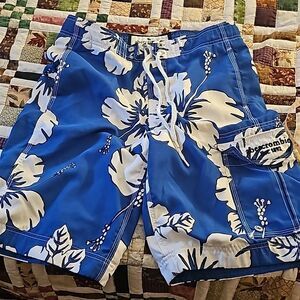 Abercrombie X-large Floral Swim Trunks